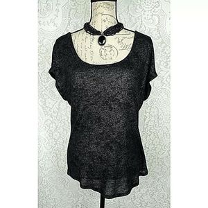 Ana Short Sleeve Sweater Size M